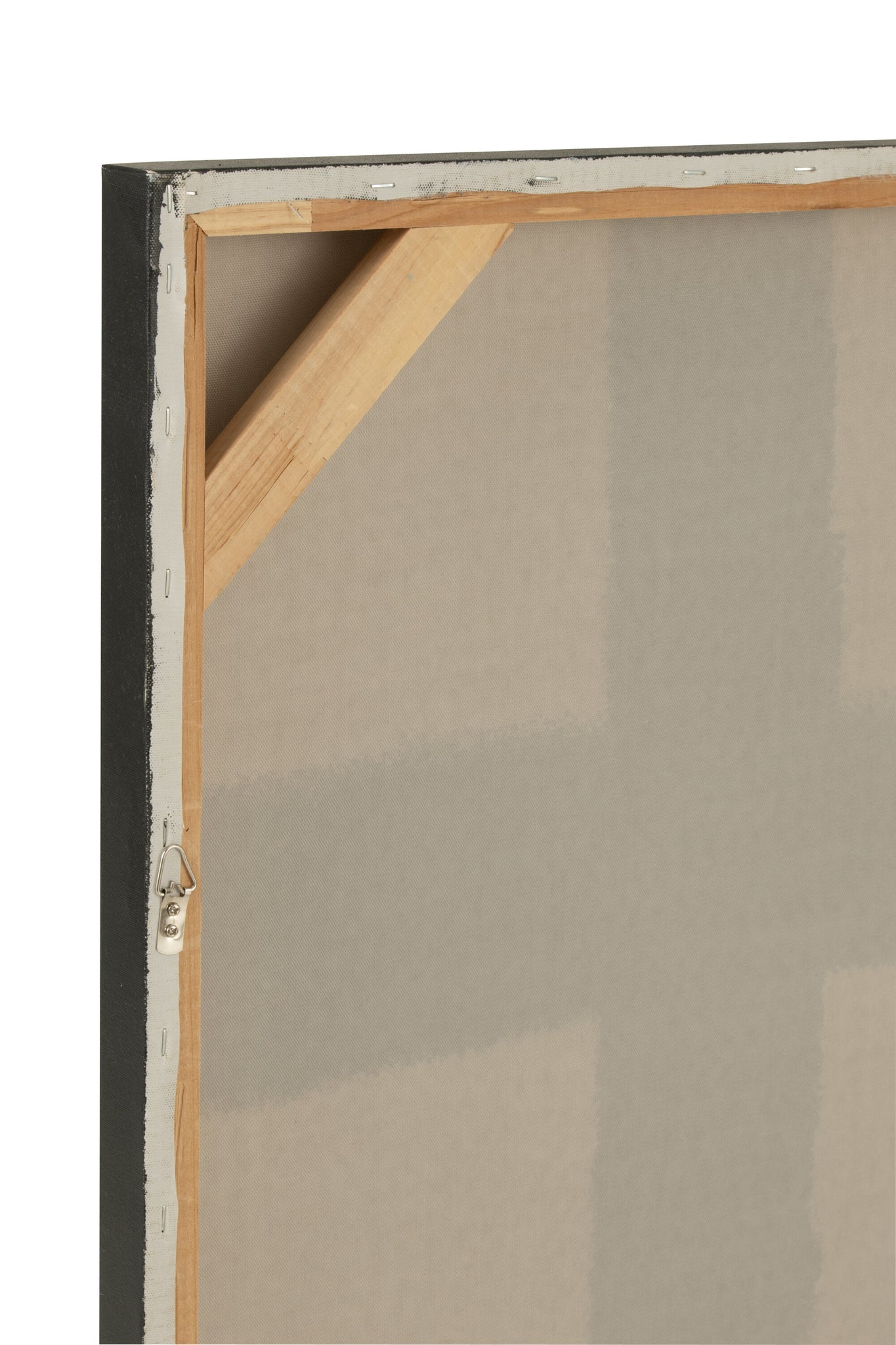 Painting Square Acrylic/Canvas White/Black