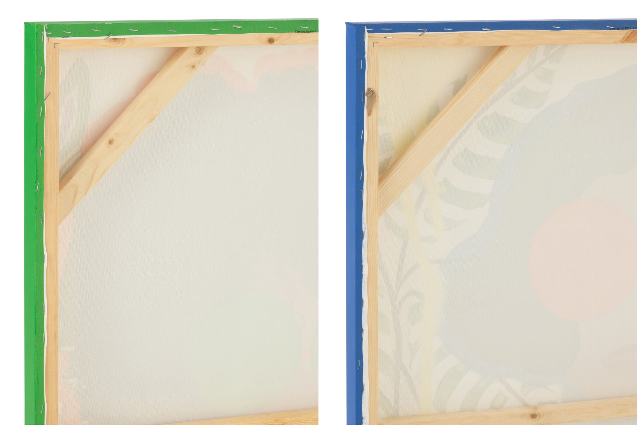 Wanddeko-Set „Pop Art“ für Frauen auf Leinwand, große Auswahl (2 Stück)