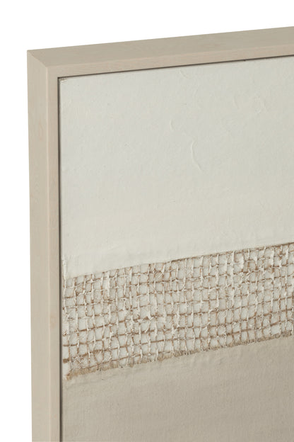 Painting Tod Canvas/Pinewood Mix Assortment Of 3