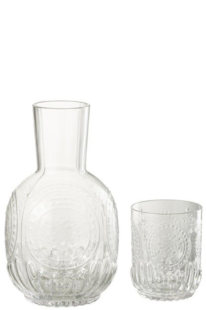 Karaffe + Glas Maya Glas Transparent