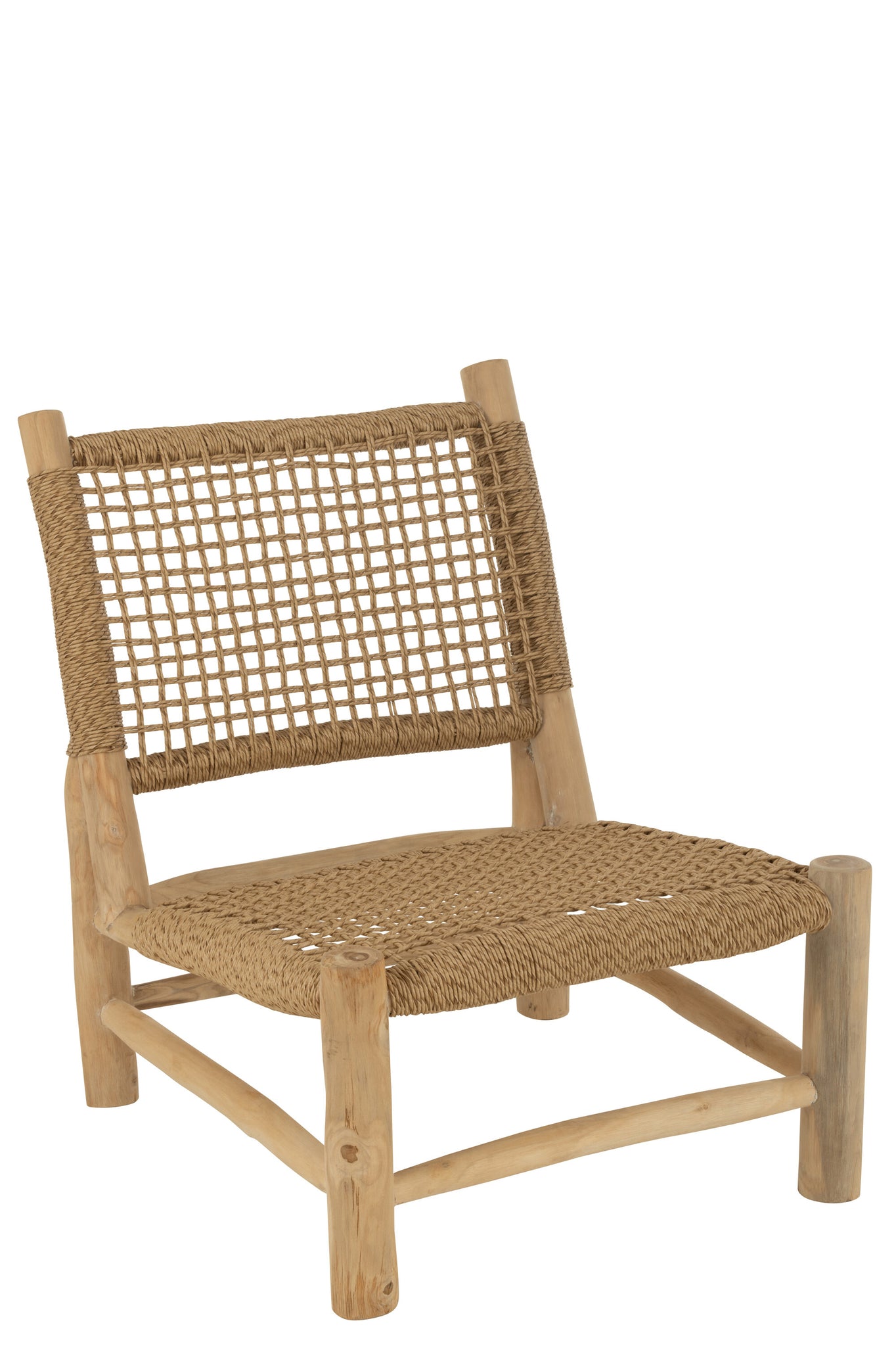 Sofa Vita Teak/Kunststoff Natur