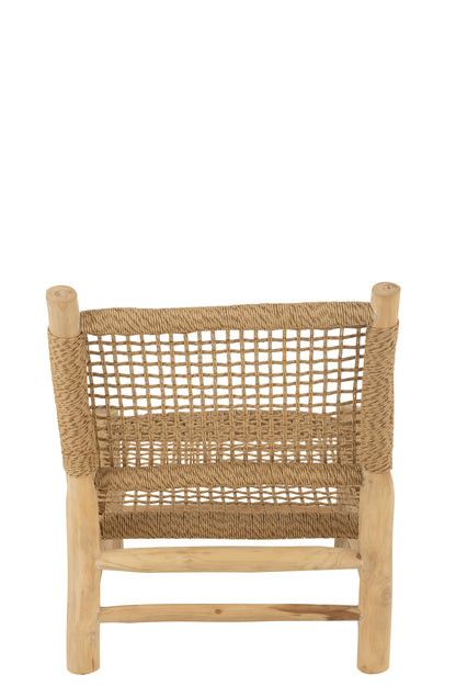 Sofa Vita Teak/Plastic Natural