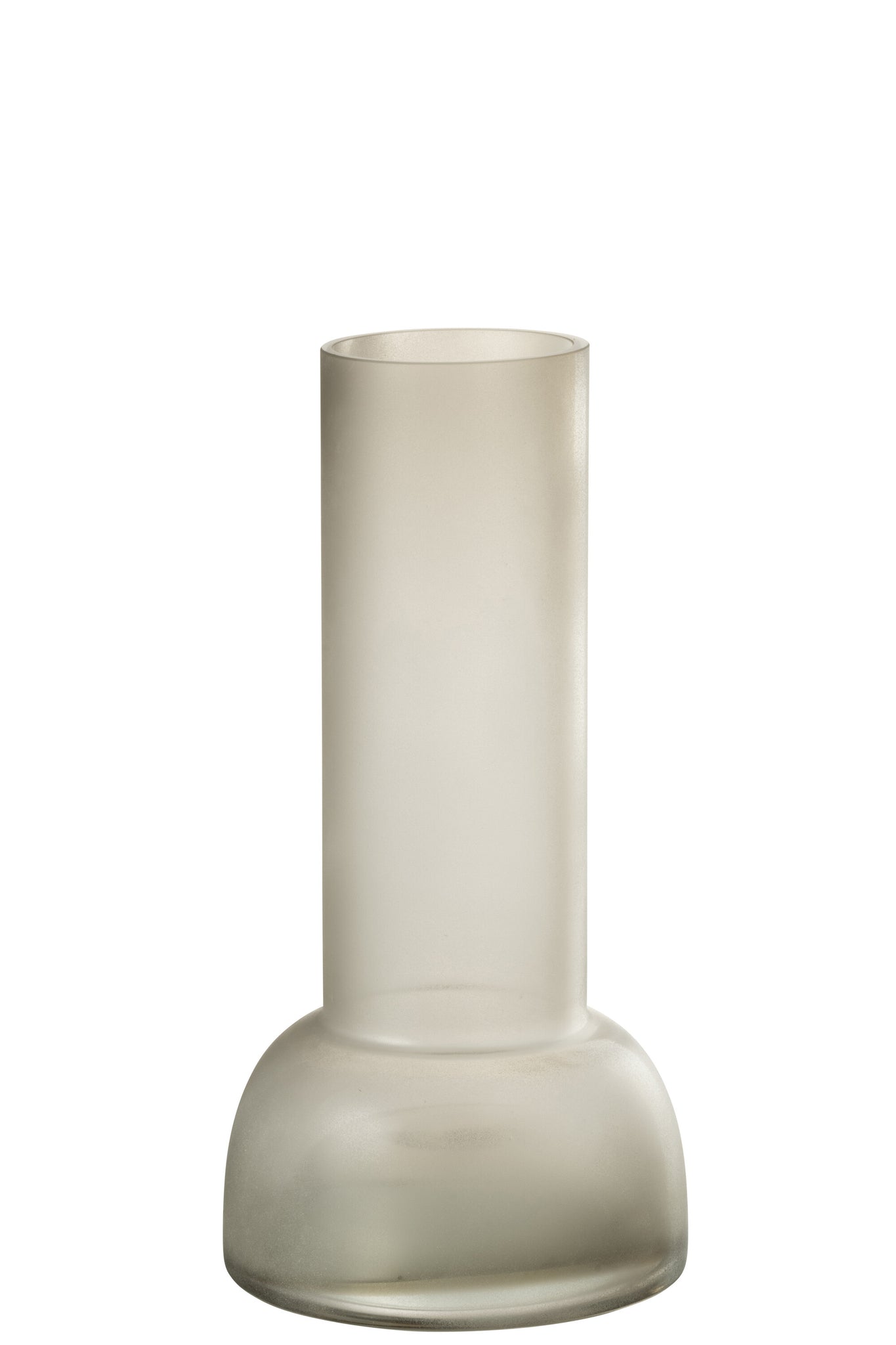 Vase/Candleholder Yara Glass Greige Medium