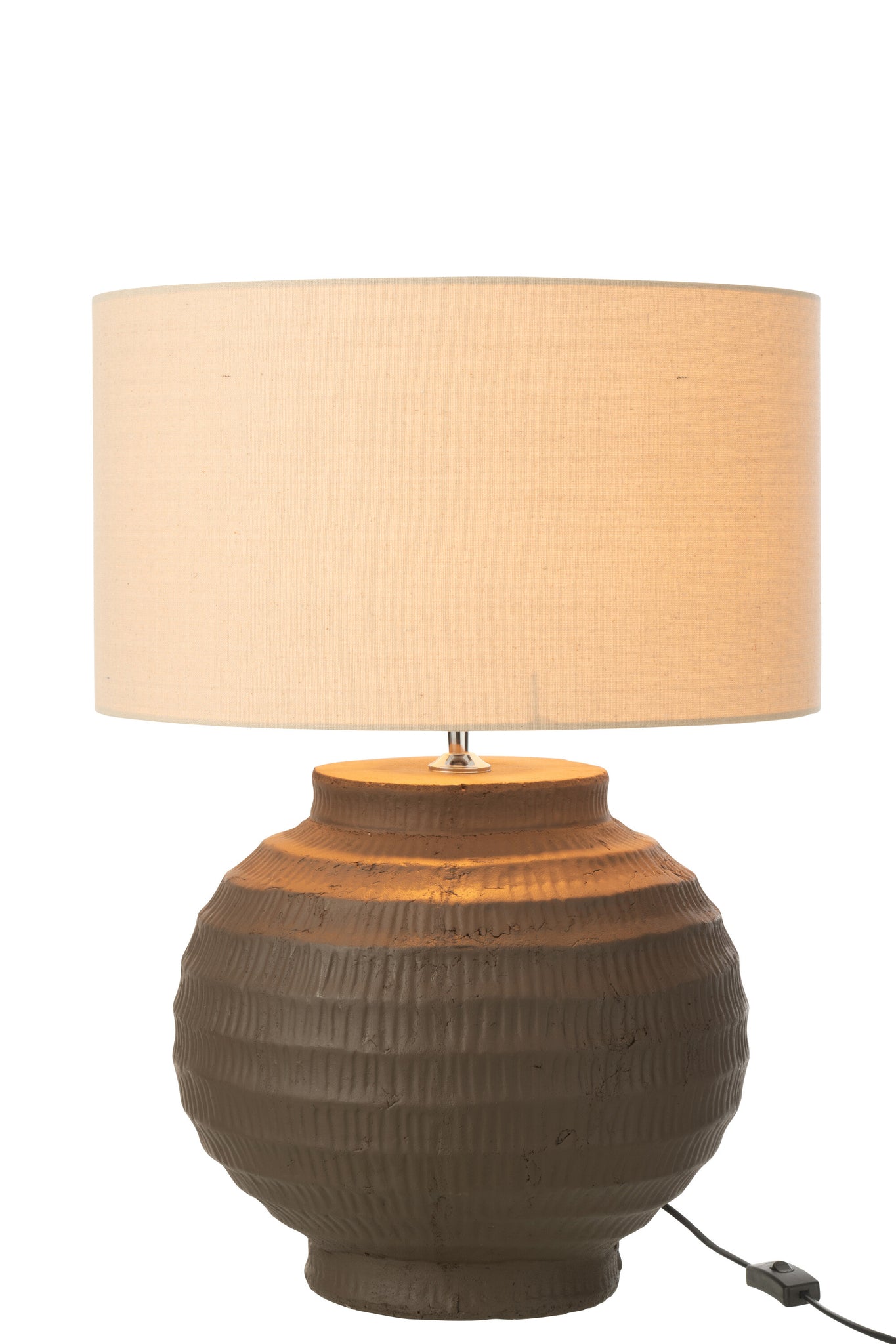 Table Lamp Terracotta Brown