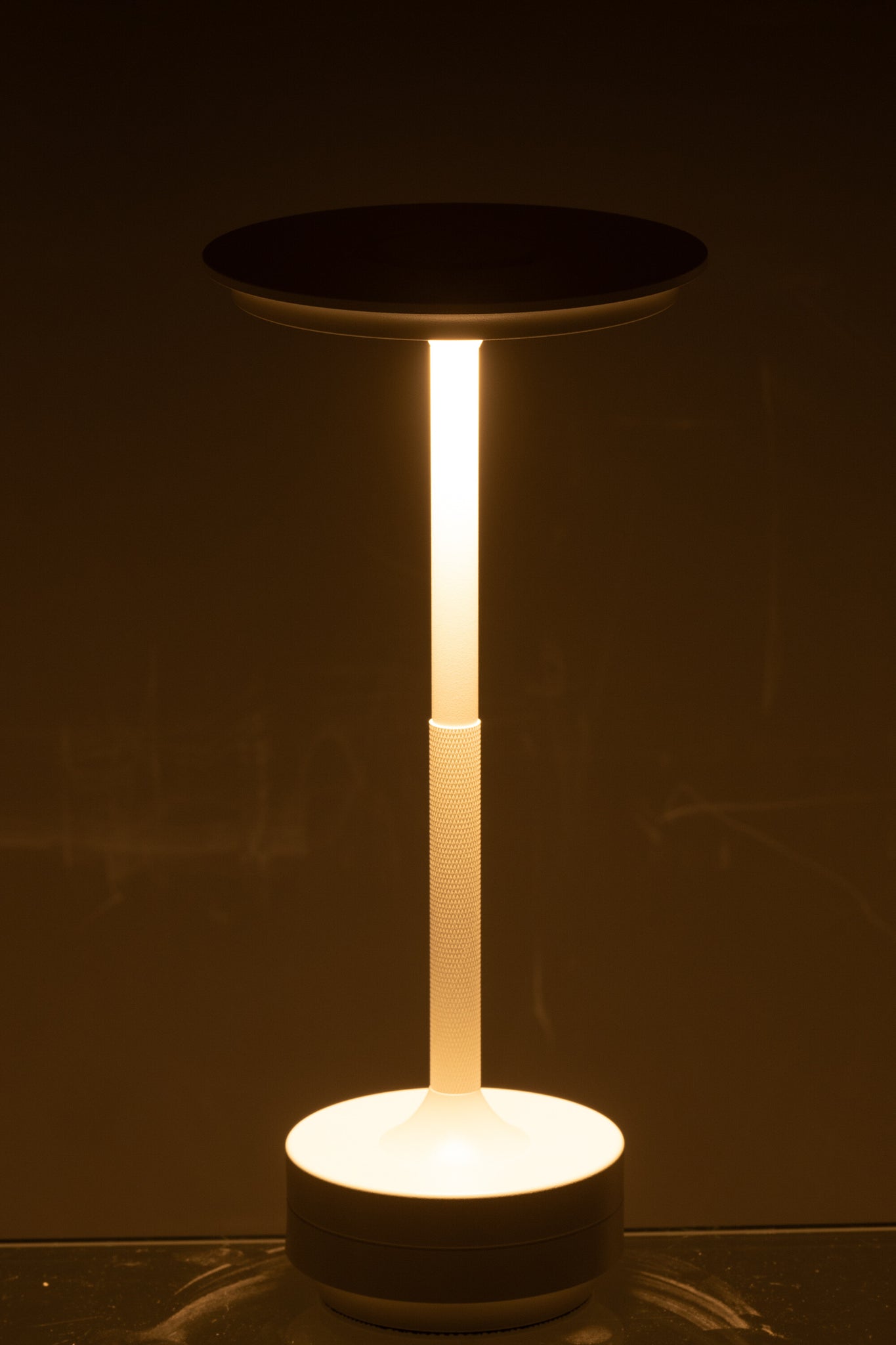 Table Lamp Led Touch Plastic White