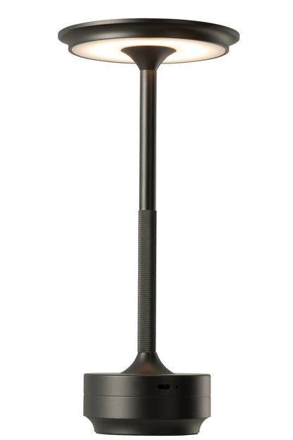 Table Lamp Led Touch Plastic Black