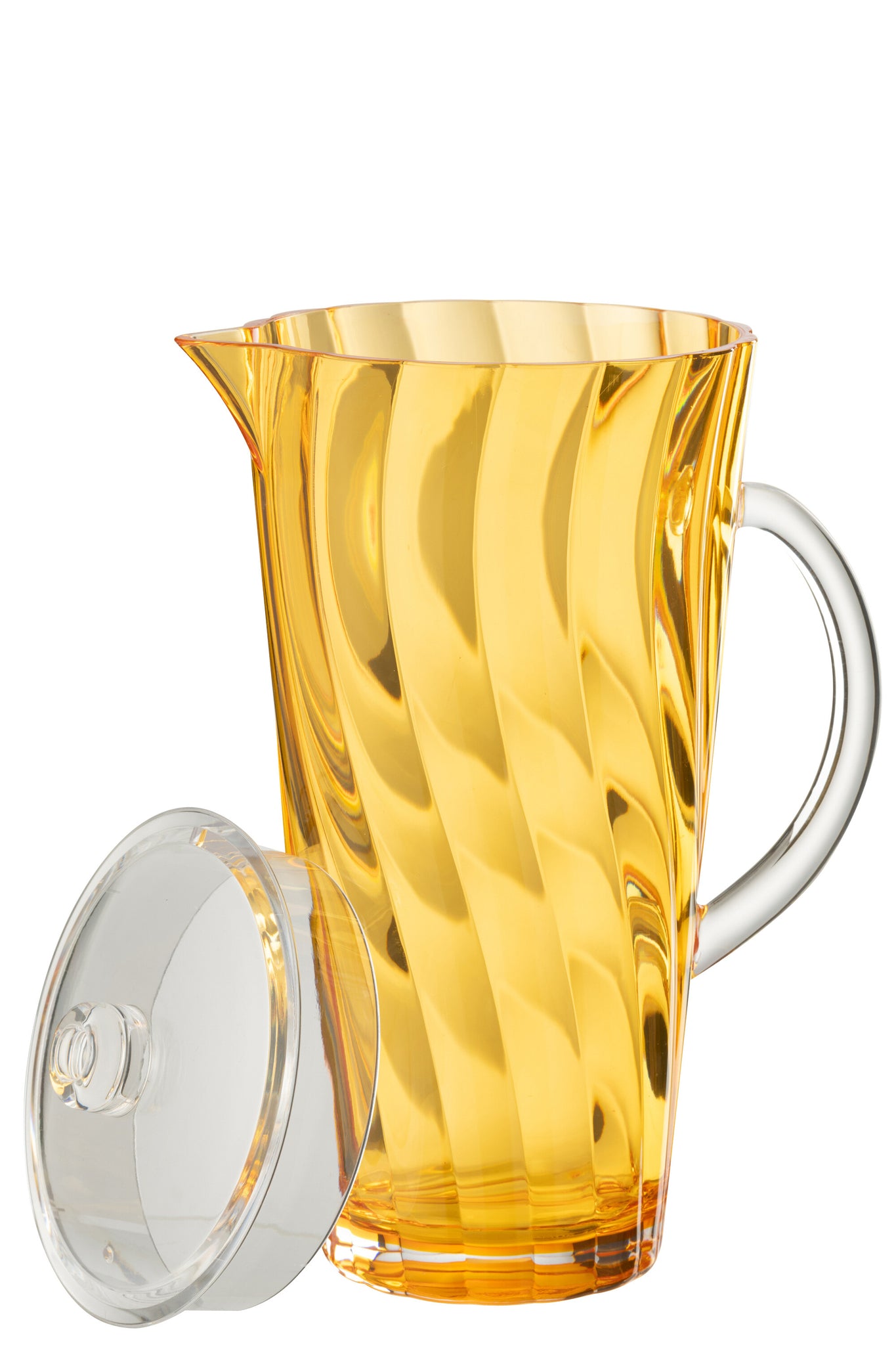 Pitcher Wave Plastic Orange