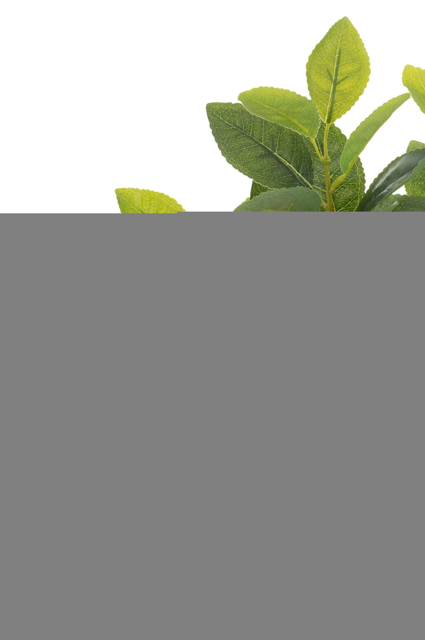 Lemon Tree Pot Artificial Green Small