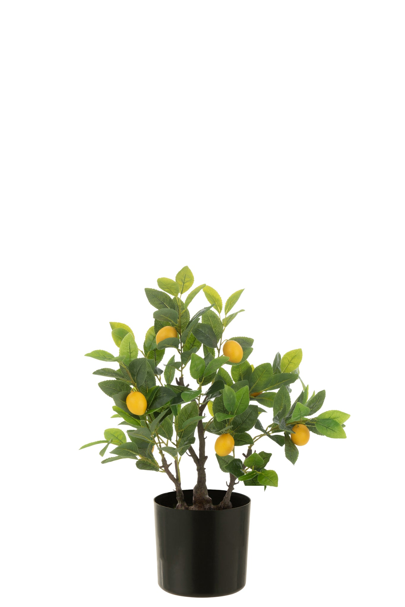 Künstlicher Zitronenbaum im Topf, grün, klein