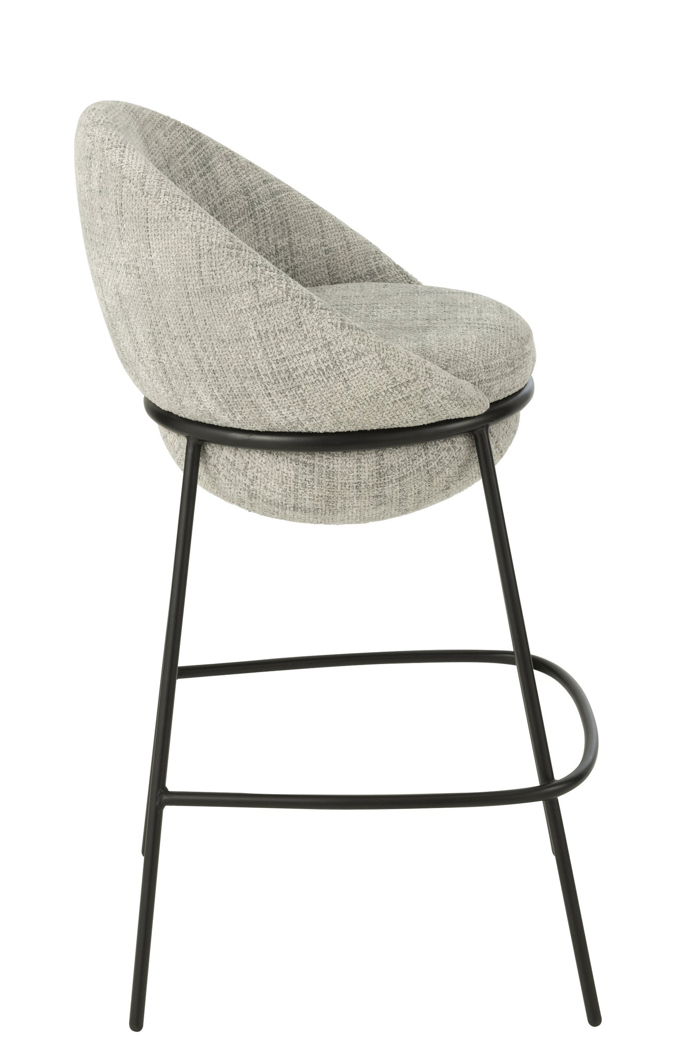 Bar Stool Bar Stool With Iron Legs Iron Grey/Black