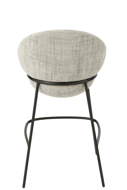 Bar Stool Bar Stool With Iron Legs Iron Grey/Black