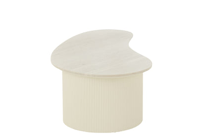Coffee Table Marble/Mdf White