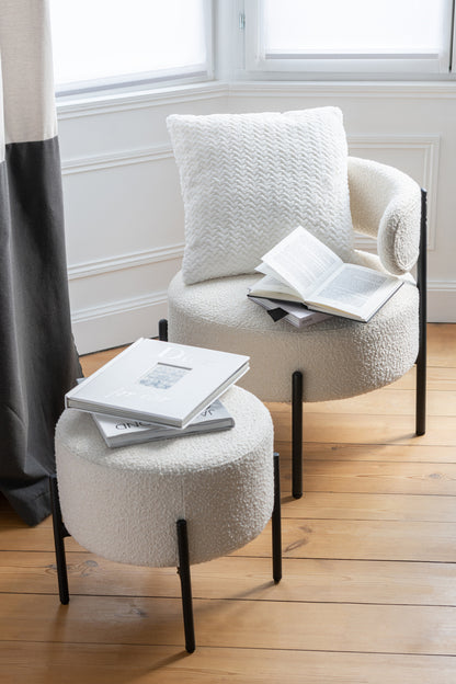 Cushion Polyester White