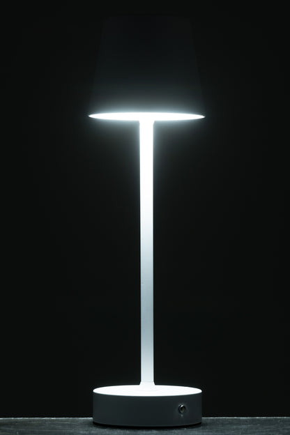 Table Lamp Goa Metal White