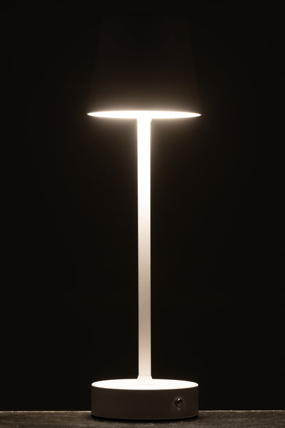 Table Lamp Goa Metal White