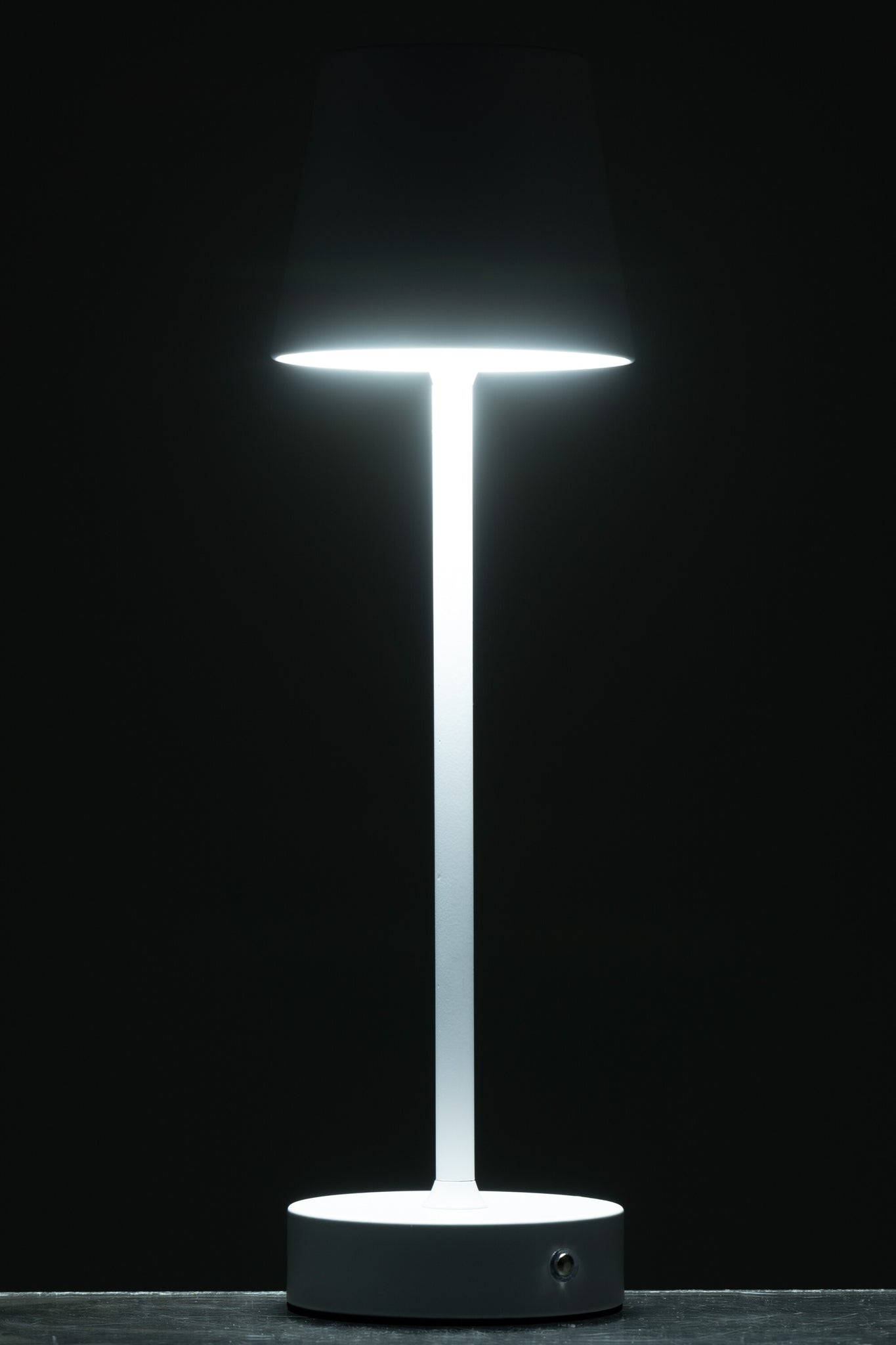 Table Lamp Goa Metal White