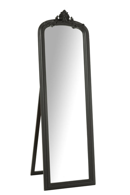 Standing Mirror Emi Wood Black