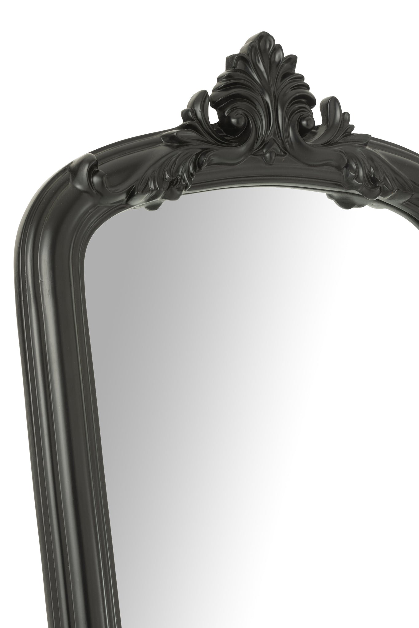 Standing Mirror Emi Wood Black