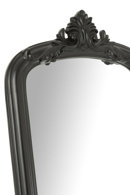 Standing Mirror Emi Wood Black
