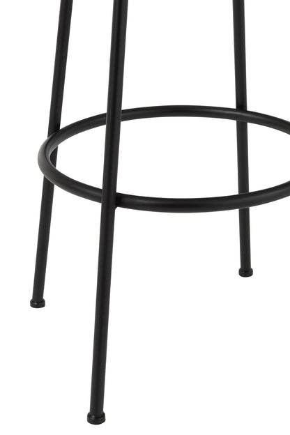 Bar Chair Neo Steel Natural/Black