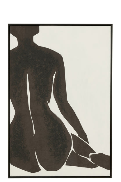 Painting Joy Pinewood Black/White