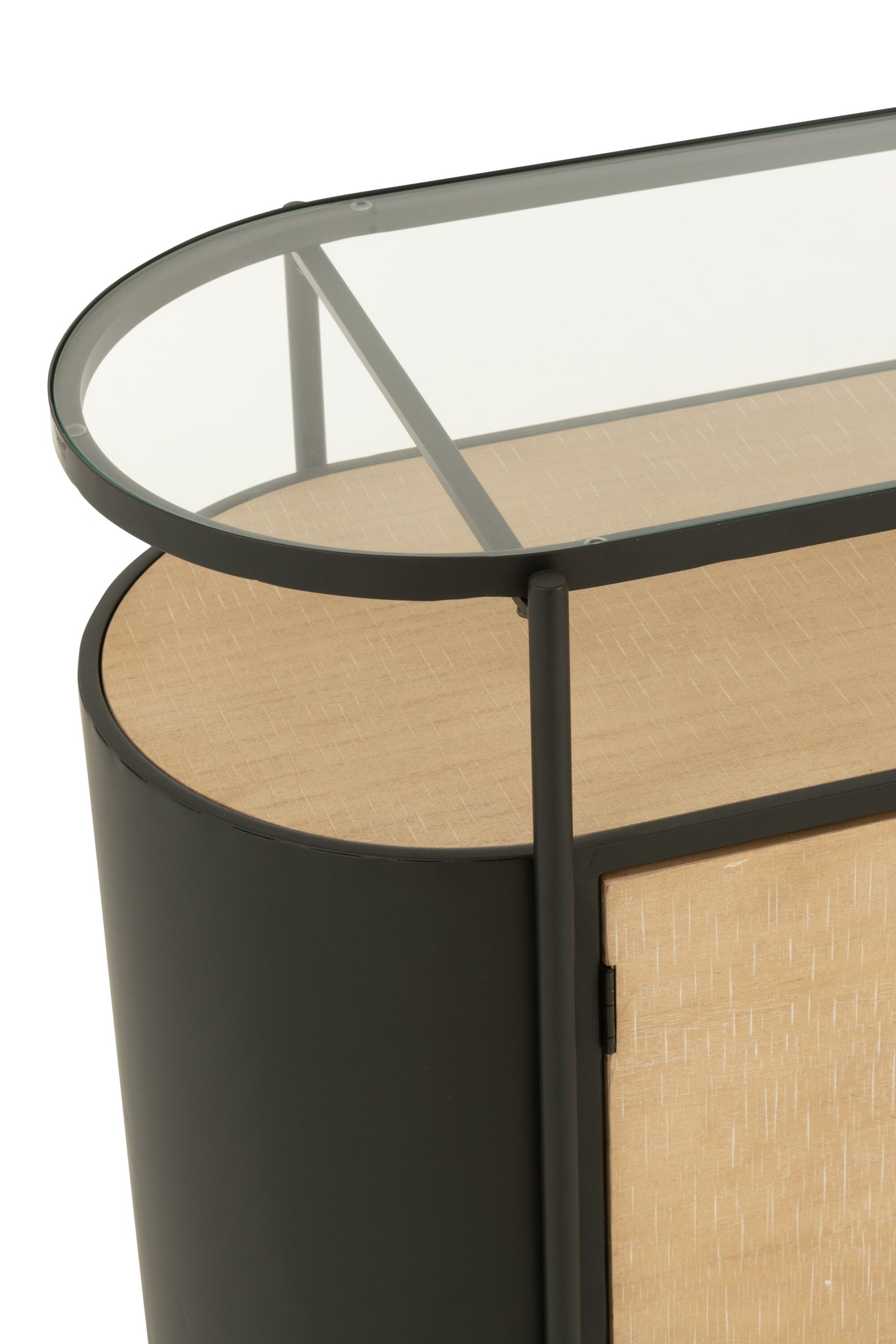 Cabinet Ovy Iron Natural/Black