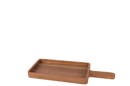 Rechthoekige snijplank – acaciahout, naturel, S