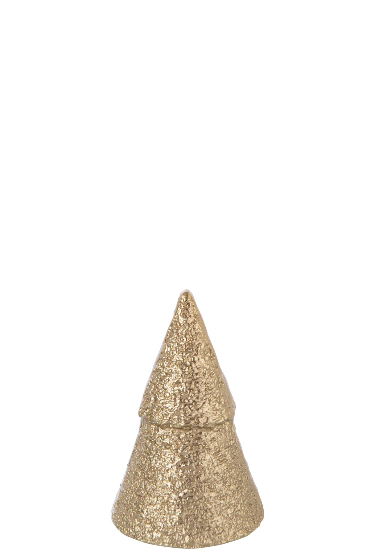 Decoratieve kerstboom – aluminium, goud, 16,5 cm