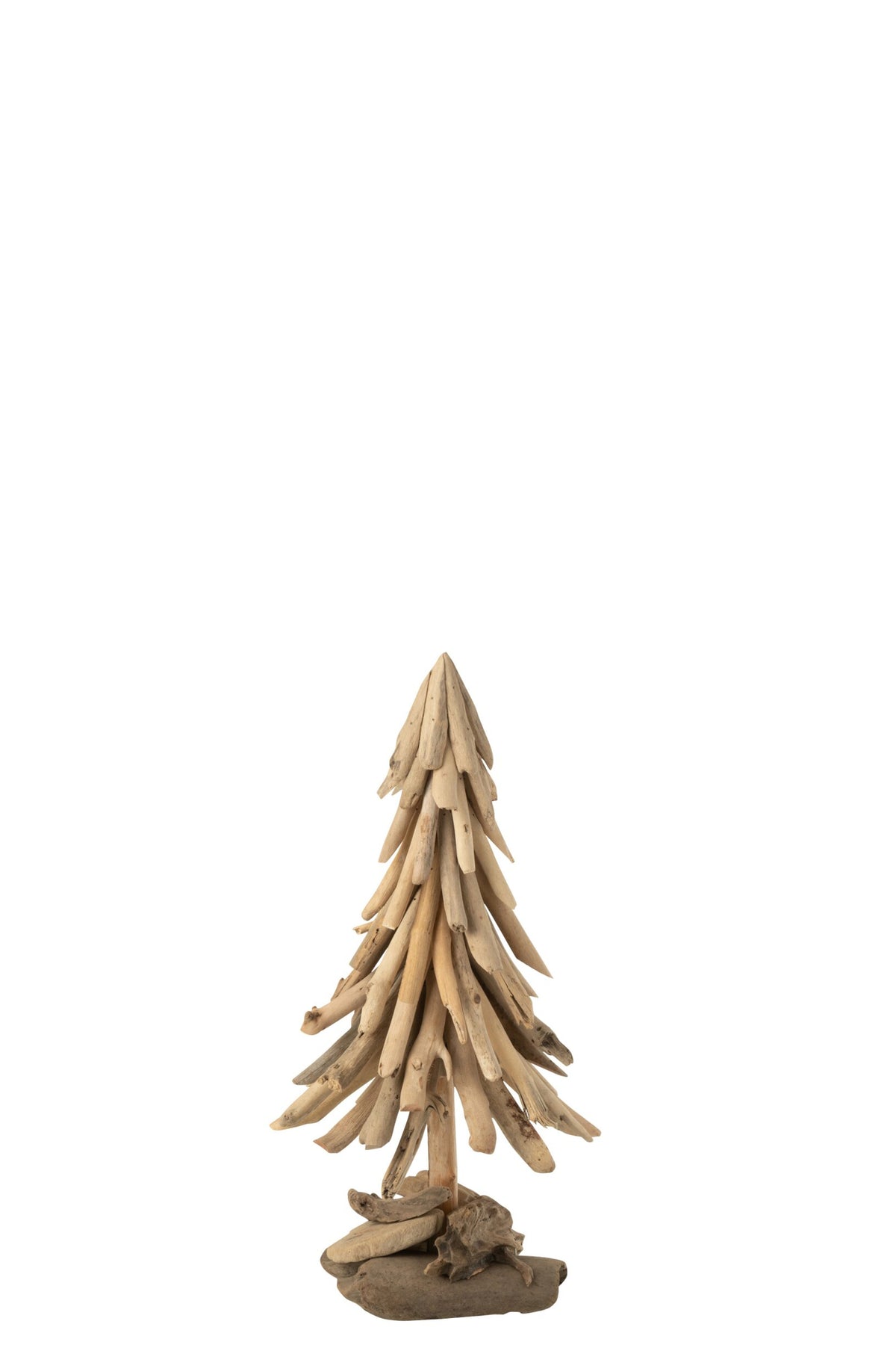 Kerstboom drijfhout op voet medium – drijfhout, naturel, 50 cm