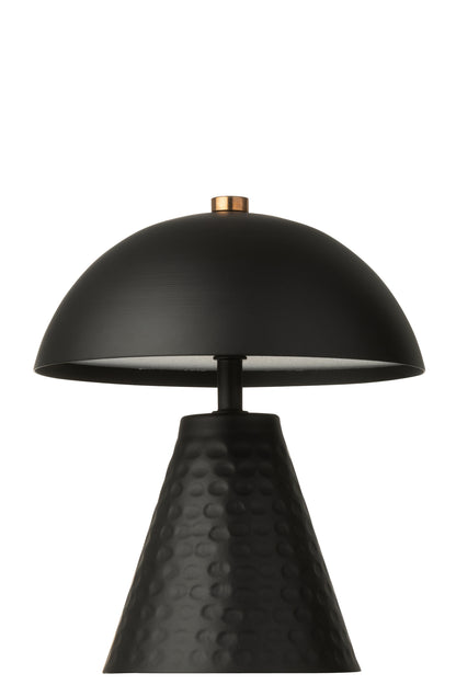Table Lamp Mushroom Iron Black