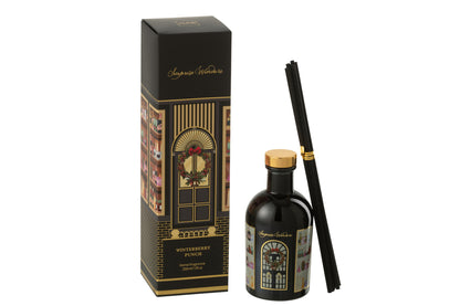 Reed Diffuser Surprise Window Fragrance Oil Black/Multicolored
