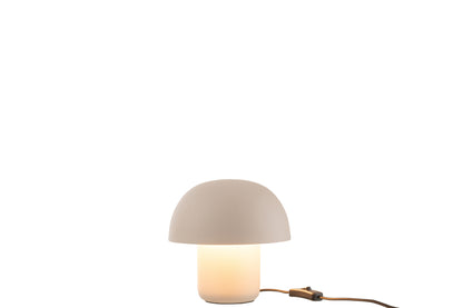 Table Lamp Iron Greige Small