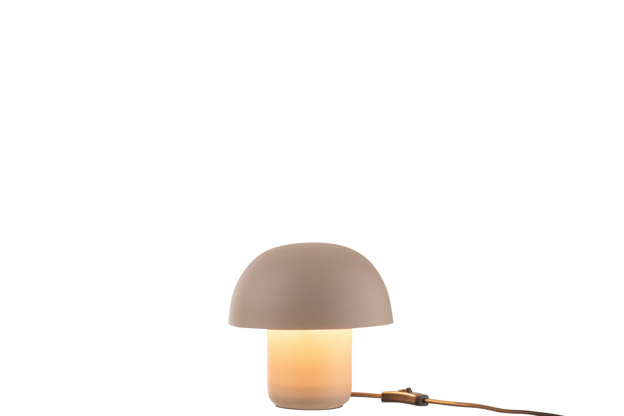 Table Lamp Iron Taupe Small
