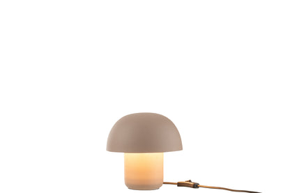 Table Lamp Iron Taupe Small