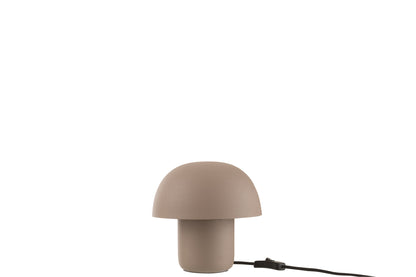 Table Lamp Iron Taupe Small