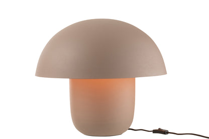 Table Lamp Iron Taupe Large