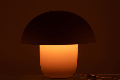 Table Lamp Iron Taupe Large