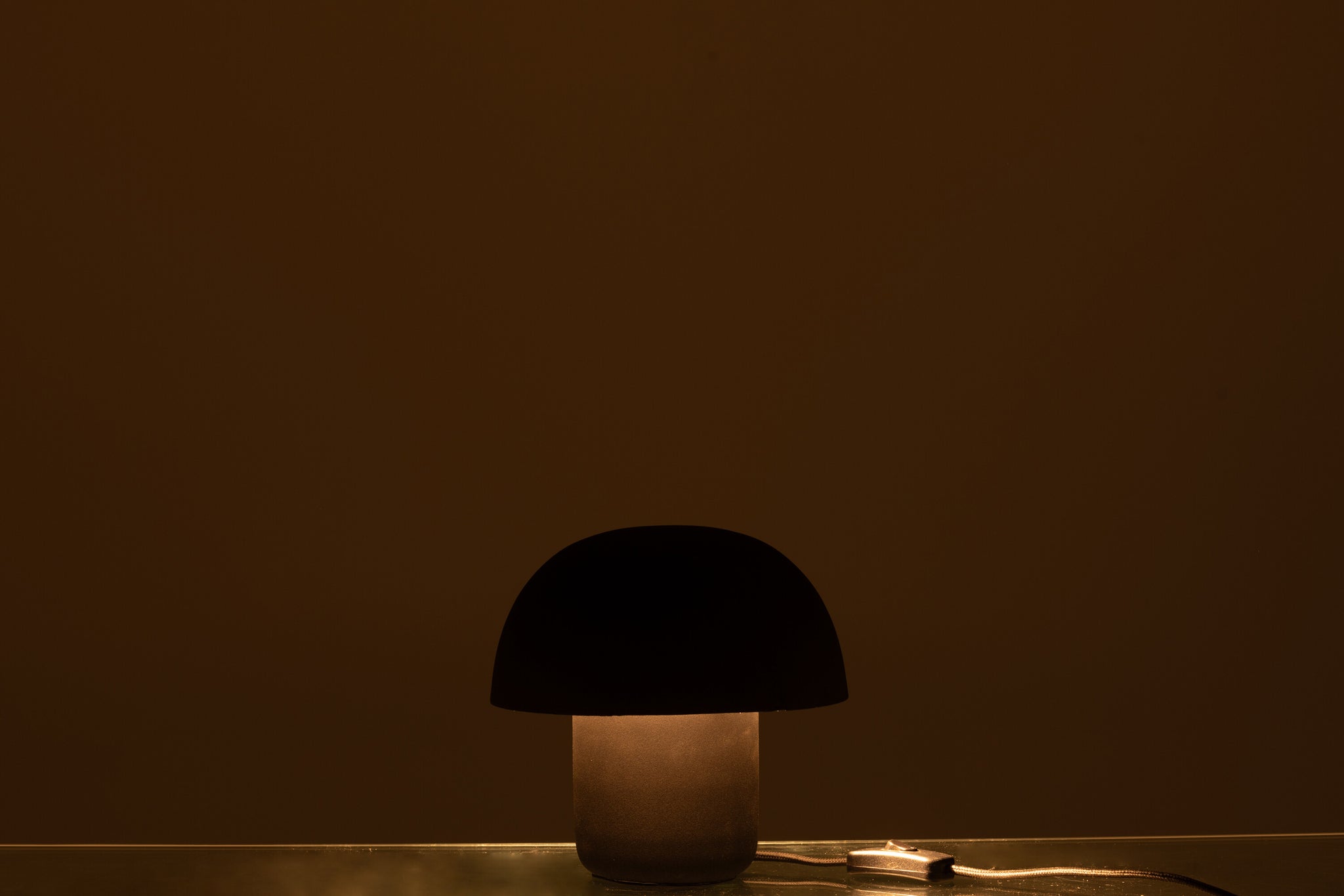 Table Lamp Iron Black Small