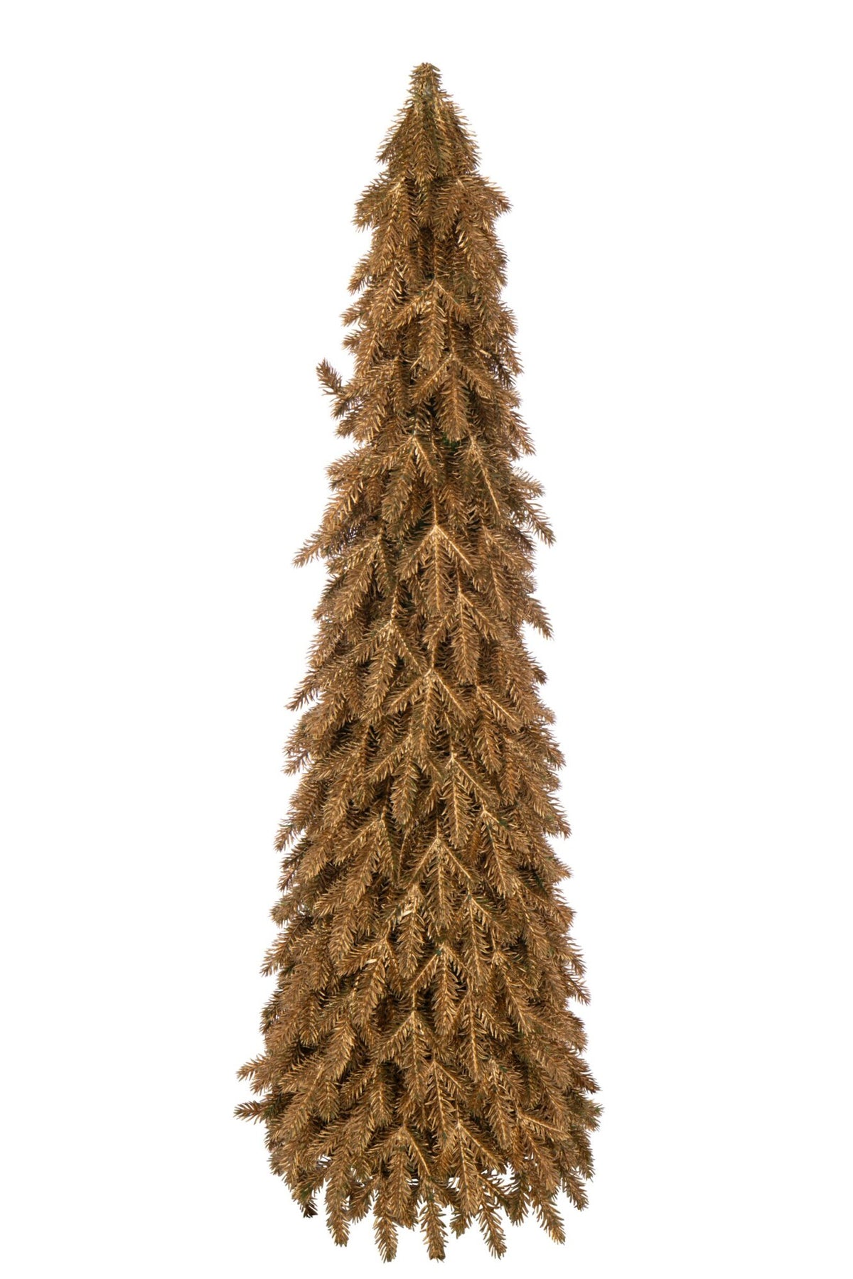 Kunstkerstboompje – kunststof, goud, 95 cm