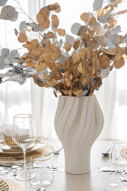 Eucalyptus Dry Flower Silver Colored