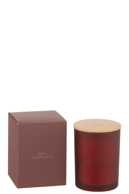 Scented Candle Accords Essentiels Rose Seduisante-52H