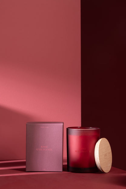 Scented Candle Accords Essentiels Rose Seduisante-52H
