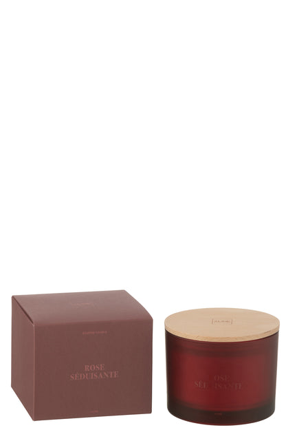Scented Candle Accords Essentiels Rose Seduisante-28H