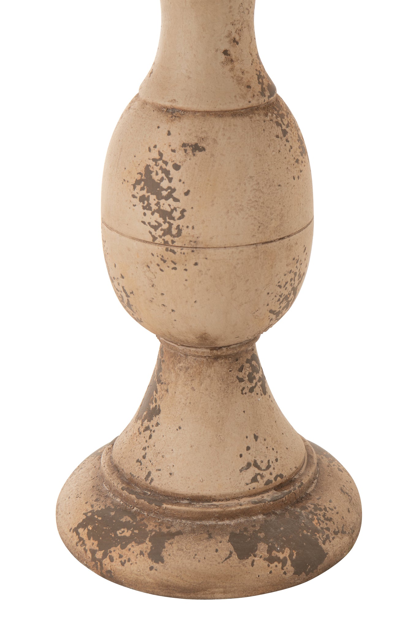 Side Table Antique Outdoor Magnesium Beige