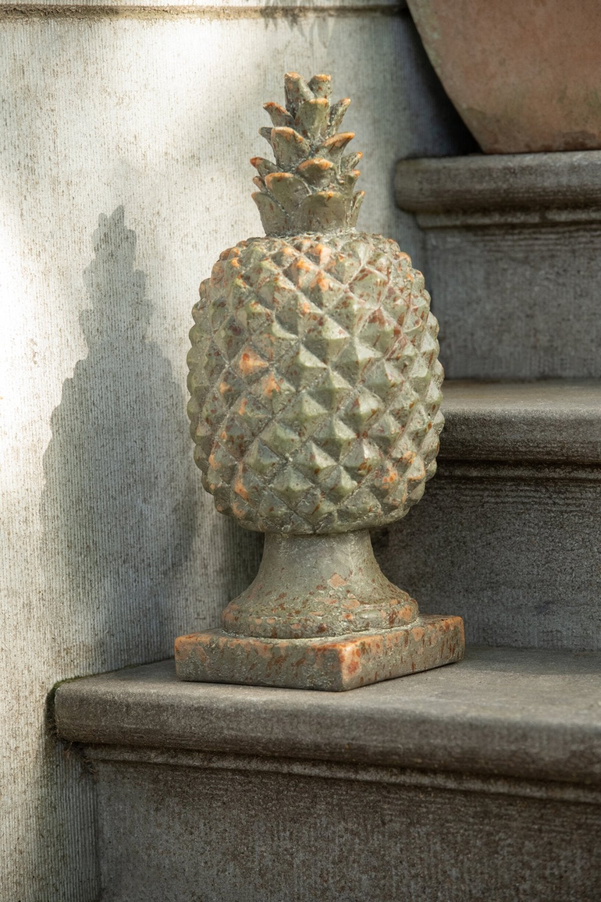 Ananas decoratie – magnesium, donkergroen, H43 cm