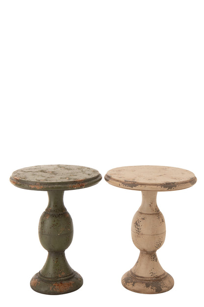 Beistelltisch Antik Outdoor Magnesium Dunkelgrün