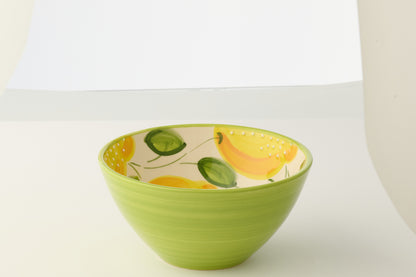 Bowl Lemon Ceramic medium volledig beeld