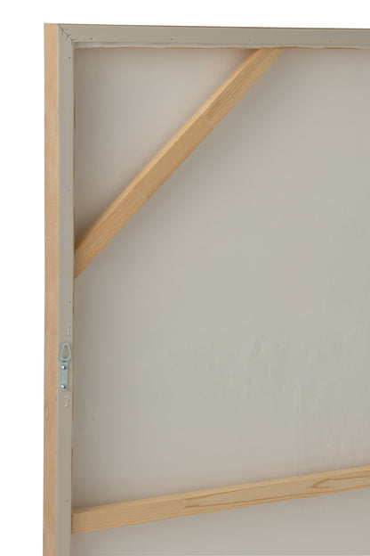 Painting Abstract Pinewood Brown