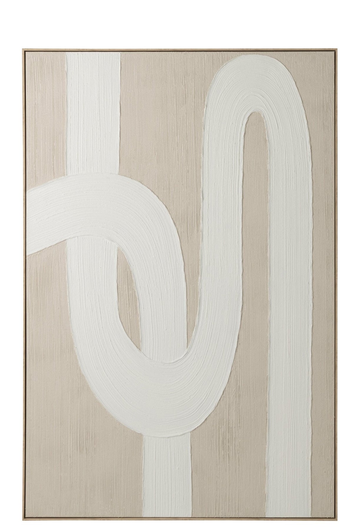Farbige Linien Pinewood Weiß/Hellbeige