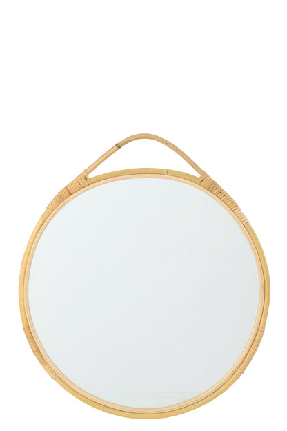 Wall Mirror Jordan Round Mirror Natural